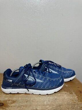Altra One V3 Zero Drop Shoes Running Blue Trail Walking AFM1734F-3 Men's sz 10.5